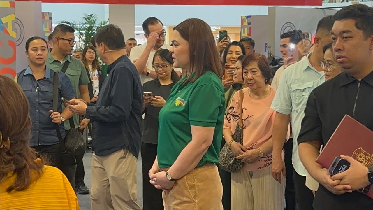 LIVE! VP SARA DUTERTE AND CONG.GlORIA MACAPAGAL ARROYO! OVP RXHIBIT SIGN OF BOOK SA DAVAO CITY