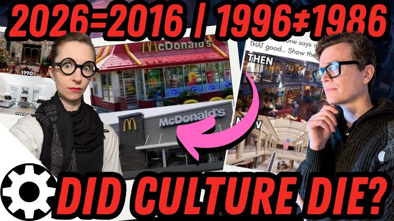 Why Did Culture Stop Evolving? (2025=2015 But 1995&ne;1985)