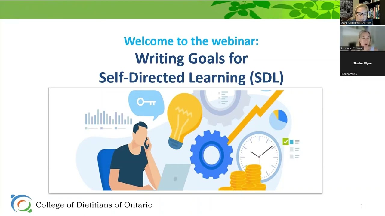 Reg Talks Webinar: Writing Goals for SDL 2022