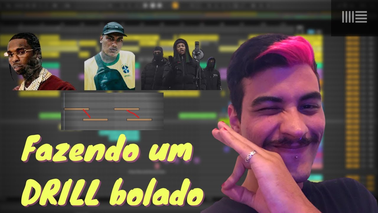 COMO FAZER UM BEAT DRILL NO ABLETON [do zero com slide no 808]