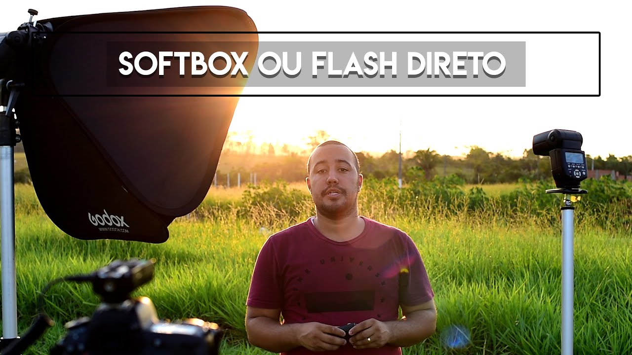SOFTBOX Ou FLASH Direto | Dicas de Fotografia