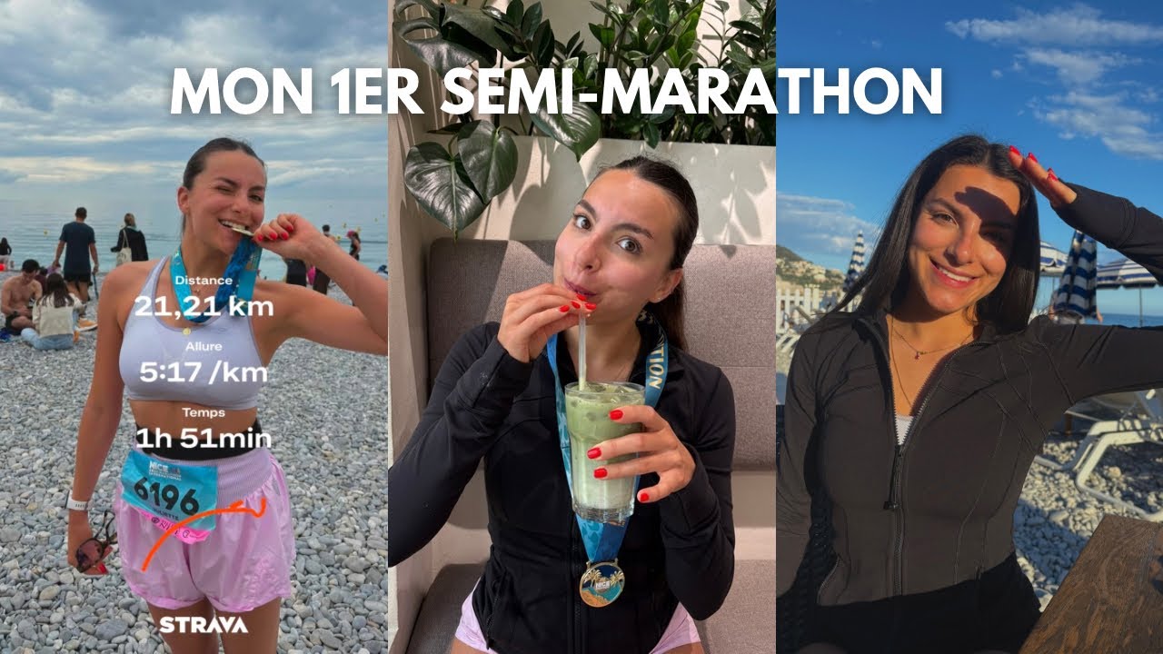 Bref, j’ai couru mon 1er semi en 1h52 🥹