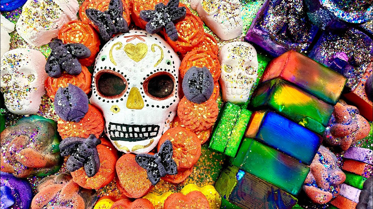 Dia De Los Muertos Collab 2024 ✨💀| Multi Dyed Chalk| Sugar Skull | 💀No Edits or Reposts OAP