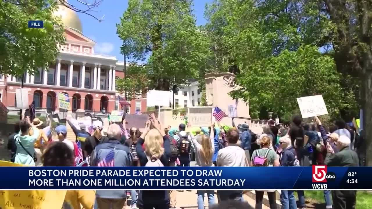 Large crowds expected at upcoming Boston pride, 'No Kings Day' parades