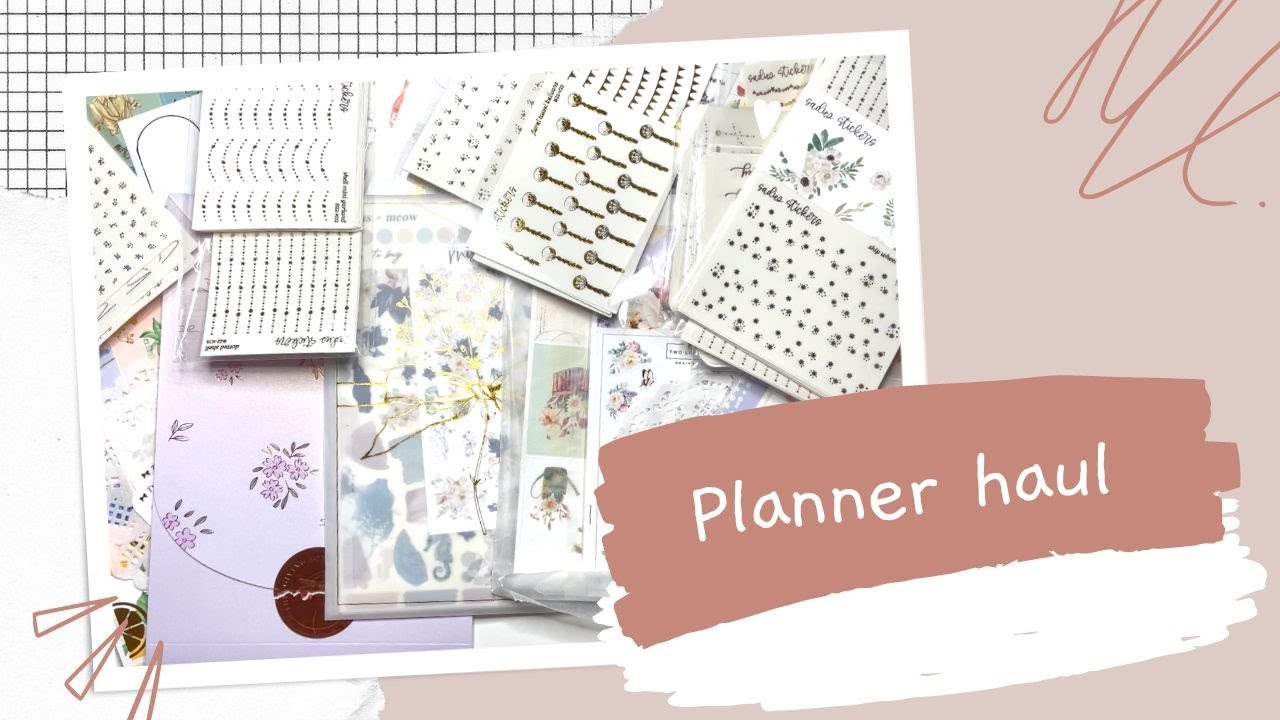 Haul Time! feat. Sadie's Stickers, Letters to Apollo, Two Lil Bees, My Newest Addiction & more ❀