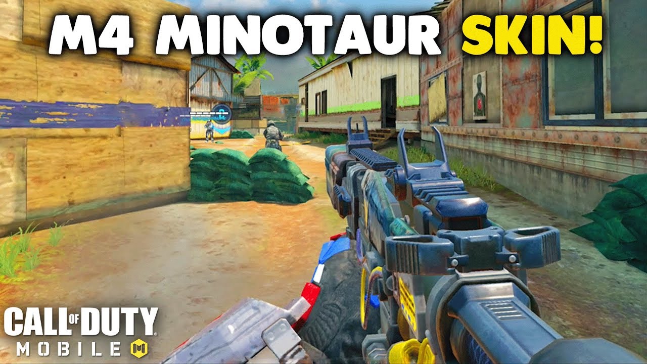 Nuking with the NEW Minotaur M4 Epic Skin!