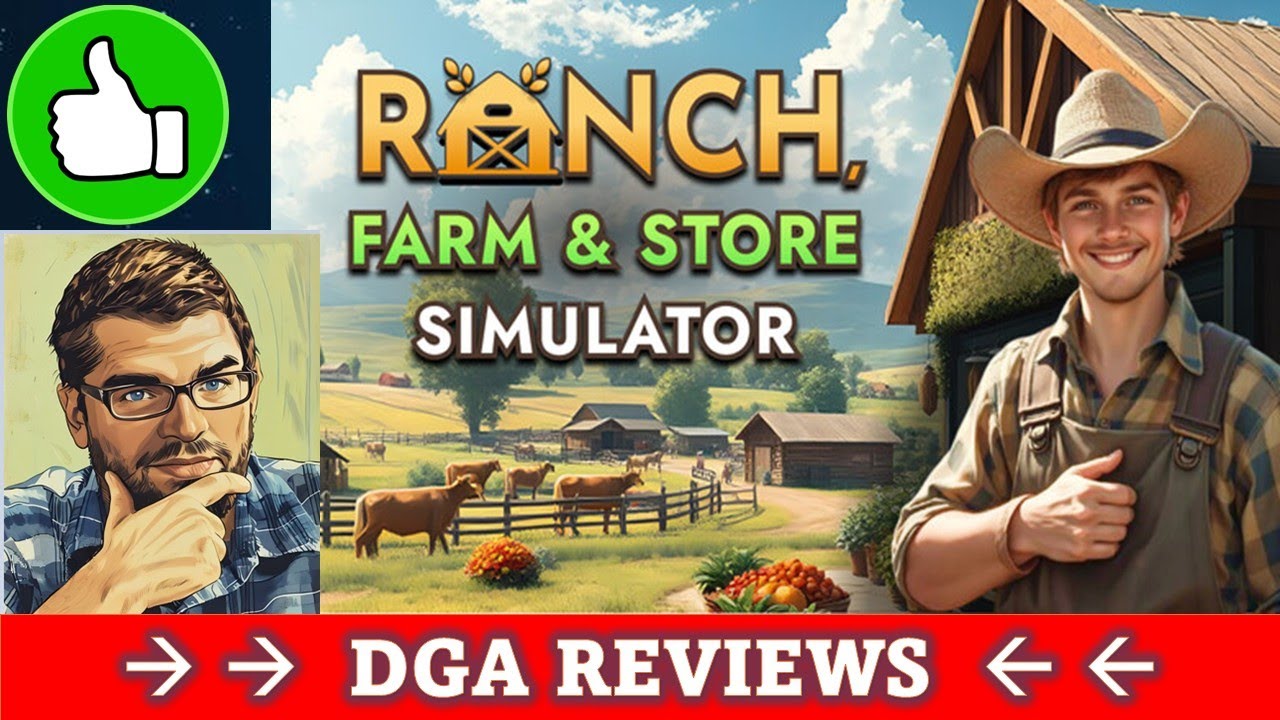 Обзор игры Dad on a Budget: Ranch Farm and Store Simulator