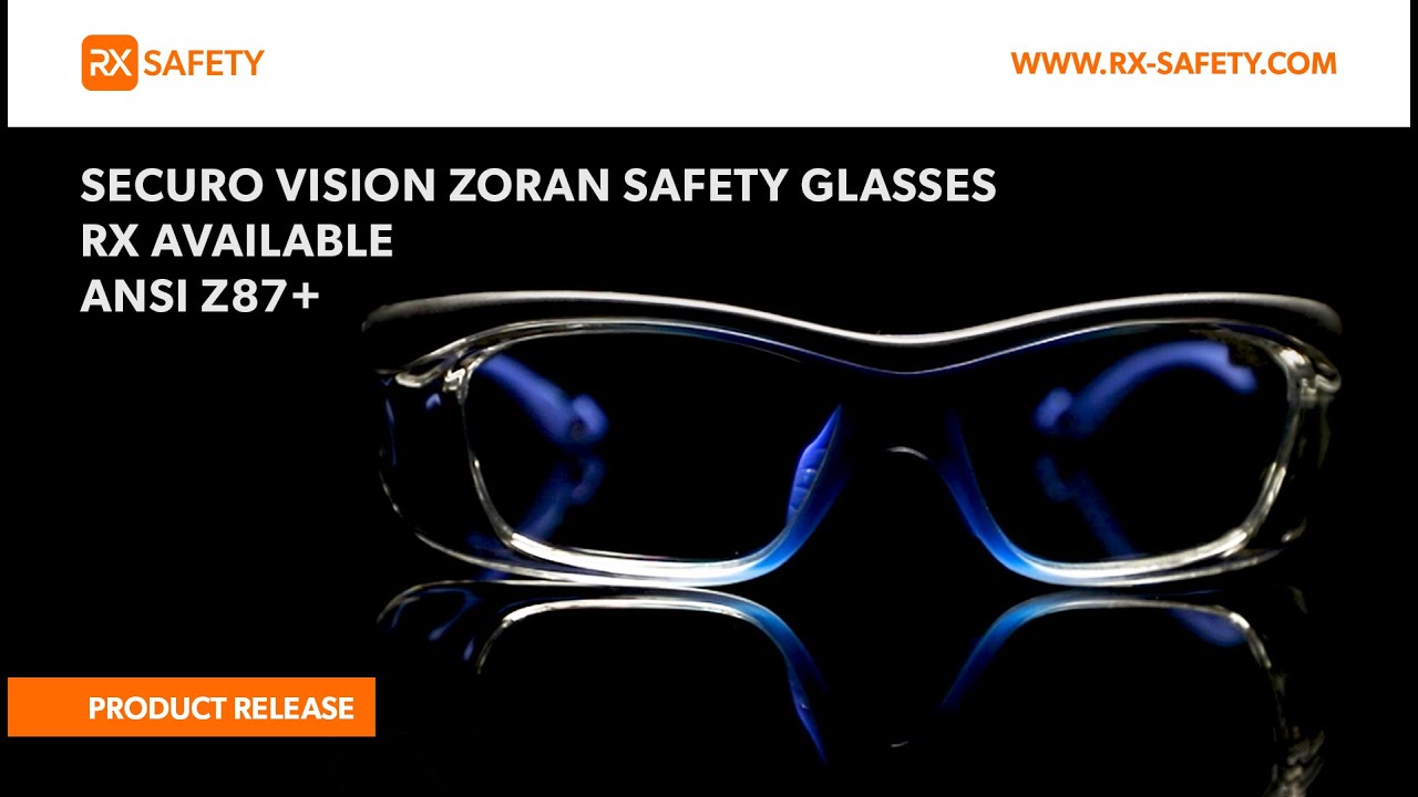 Safety Glasses Securo Vision Zoran | ANSI Z87 | RX Safety