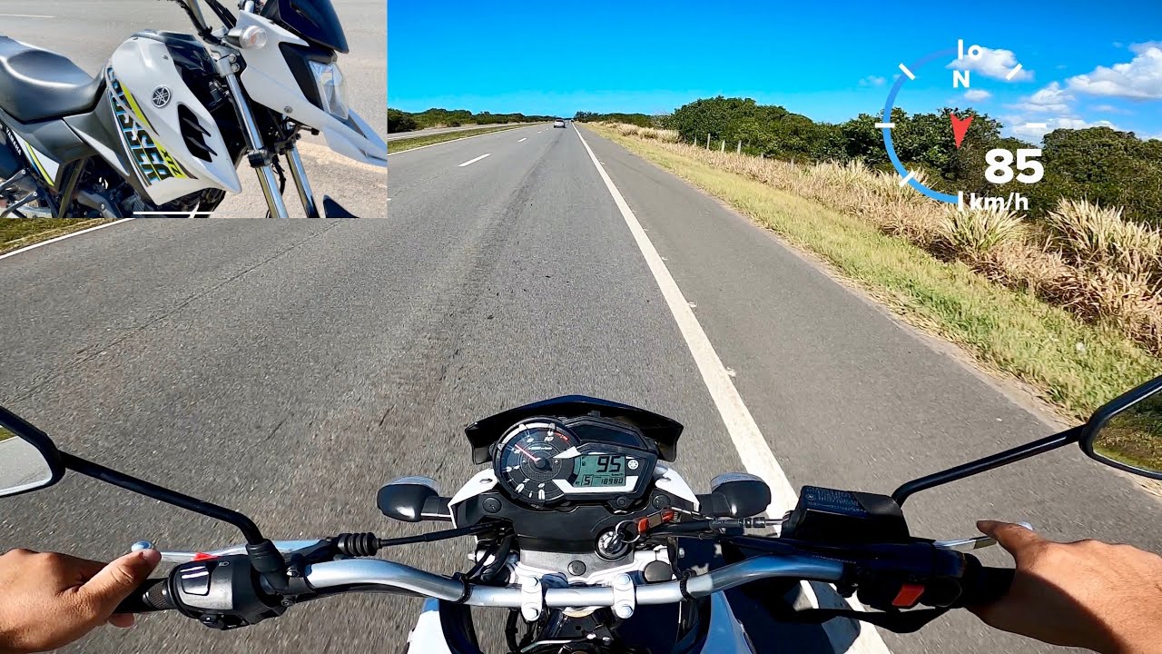 MEU TOP SPEED YAMAHA CROSSER 150 S 2019/ANDA MAIS QUE A BROS 160?