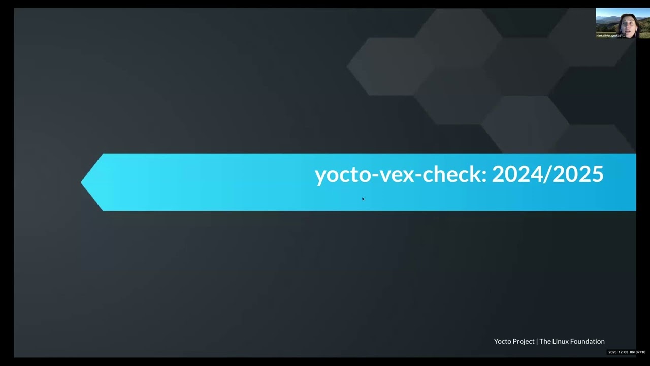 YPS 2025.12 - Marta RYBCZYNSKA - cve-check: which way forward?