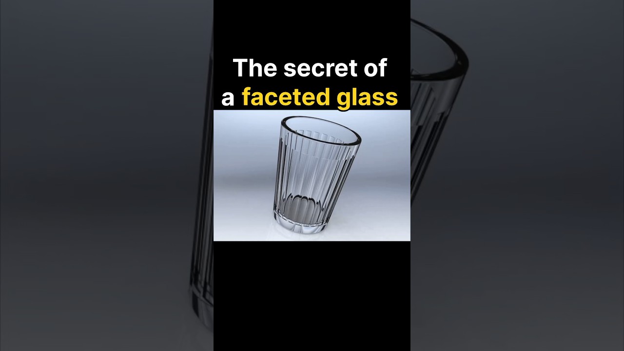 Why was the faceted glass actually invented in the USSR? #shorts
