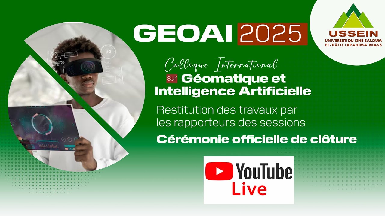 En Direct  Cérémonie officielle de clôture et Restitution des travaux