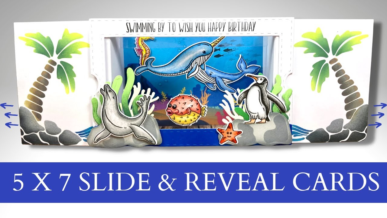 How to make the 5 x 7 Slide & Reveal cards
