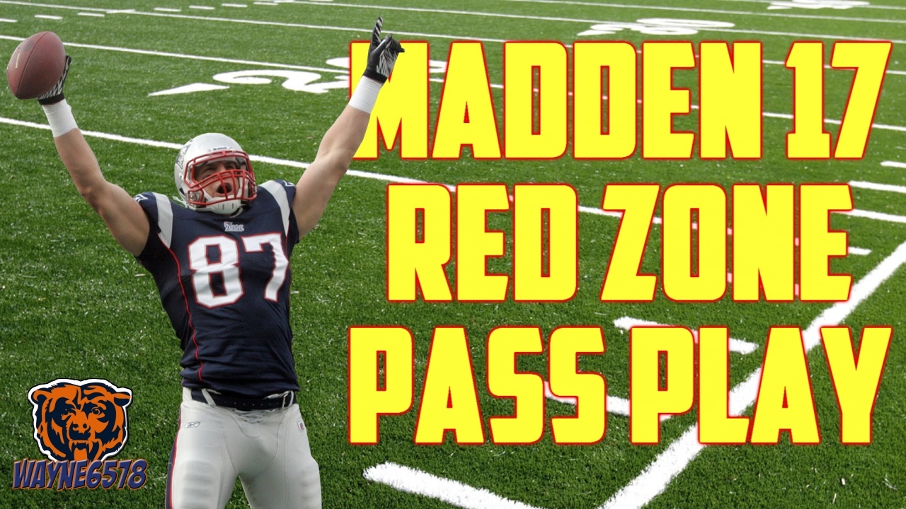 REDZONE MONEY PLAY | MADDEN 17 REDZONE TIPS | HOW TO SCORE EASY TOUCHDOWNS
