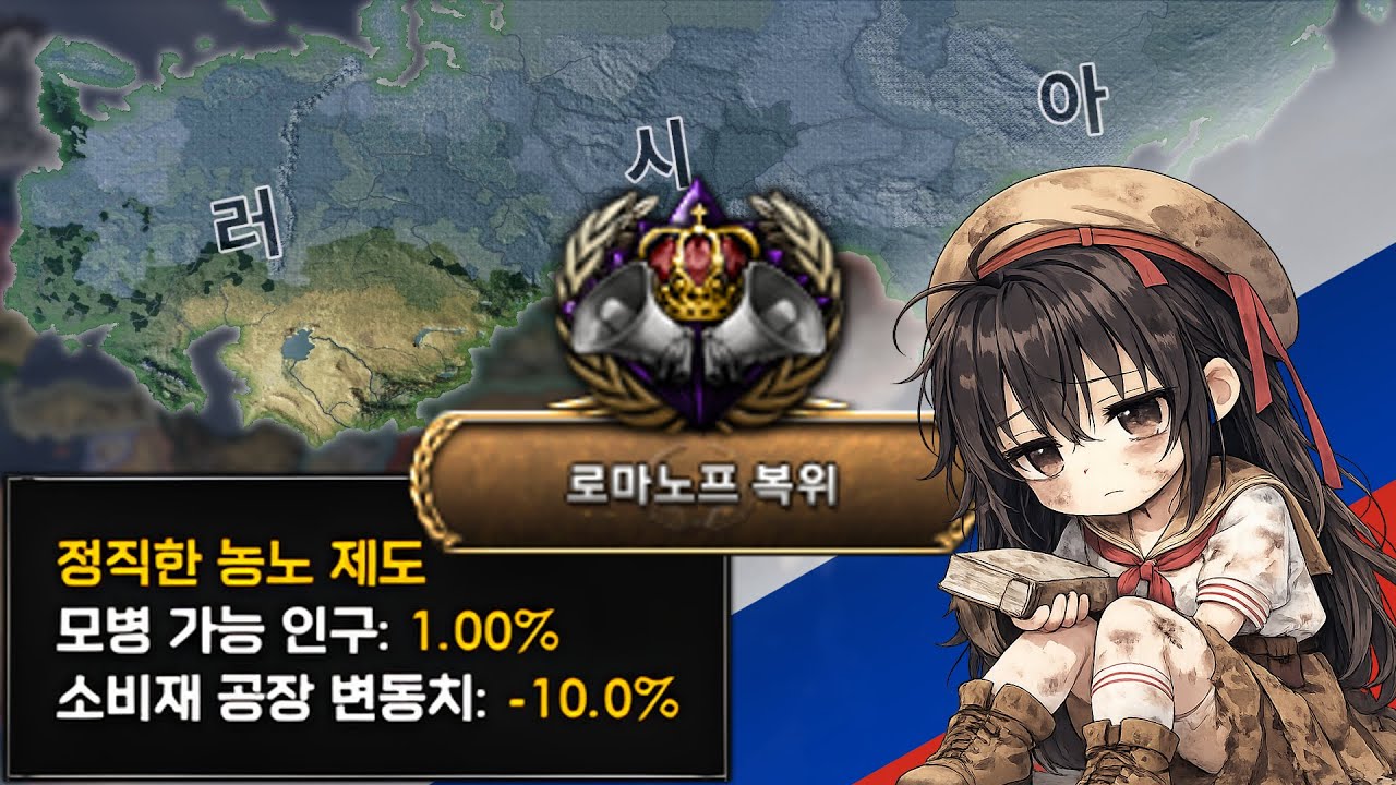 스탈린식 집단농장을 폐지했더니 농노제가 돌아왔다 [Hearts of Iron Ⅳ ｜ 러시아 제국 #2]