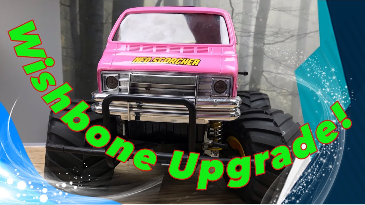 Tamiya Lunch Box Wishbone Suspension upgrade from Ampro Engineering.