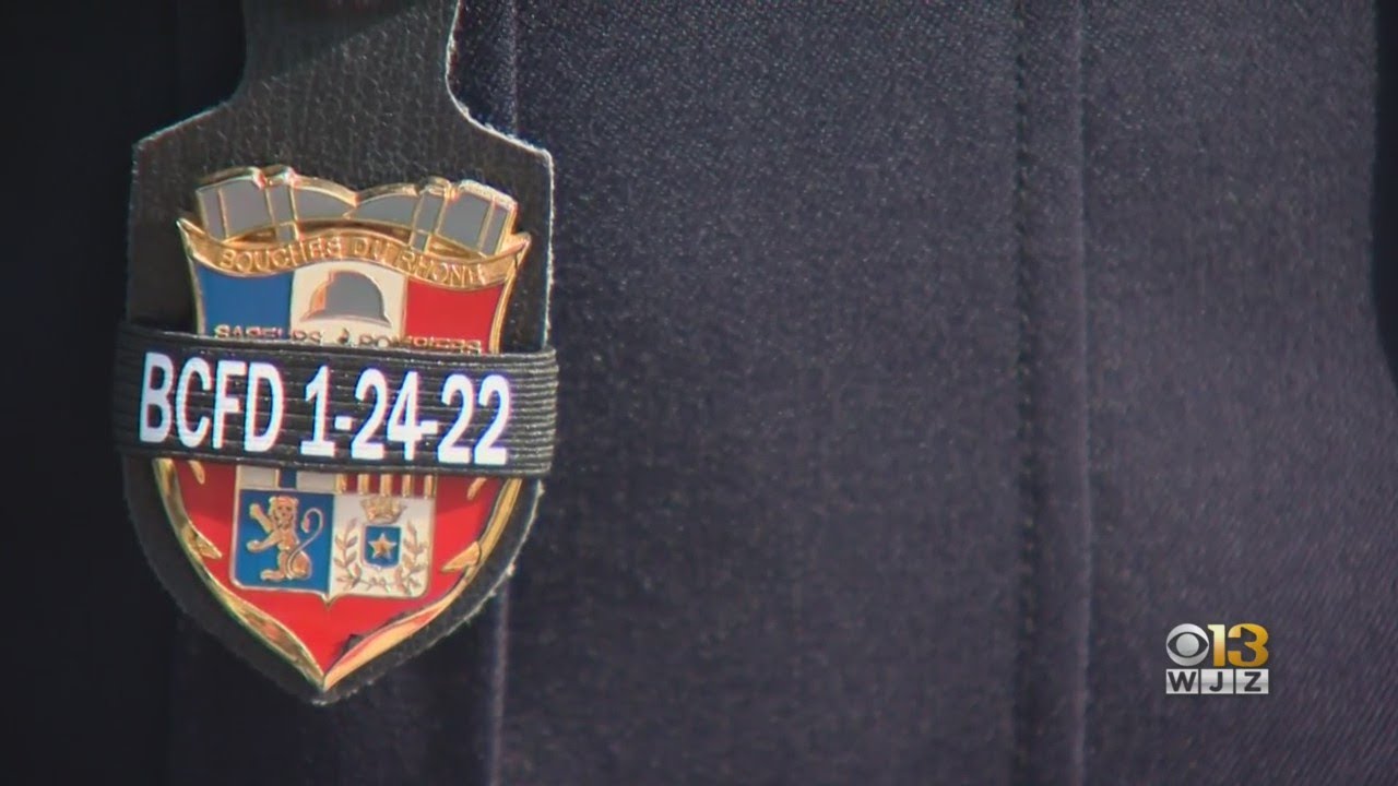 Firefighters From Across The Country Attend Memorial Service For 3 Baltimore Firefighters