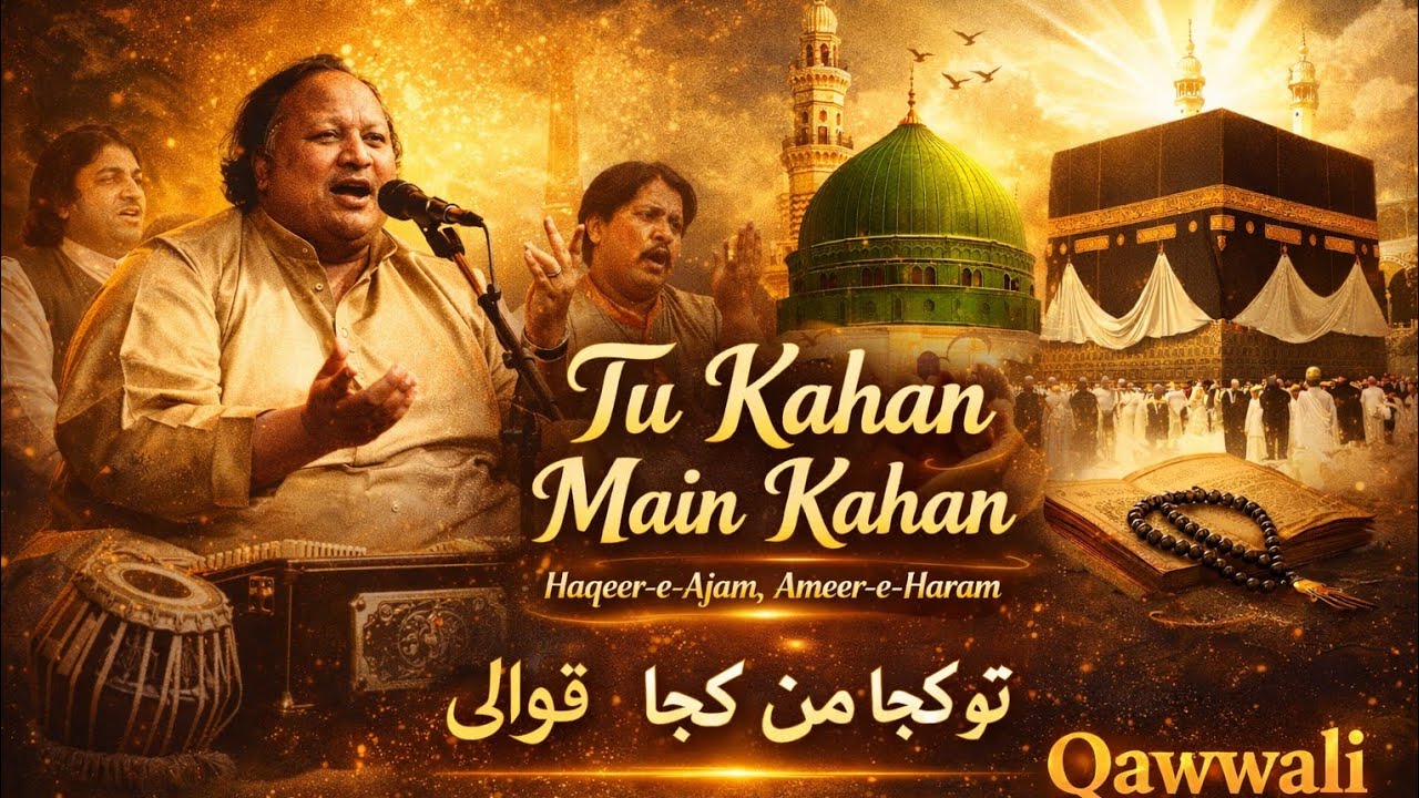 Tu Kahan Main Kahan | Heart Touching Sufi Qawwali | Tu Ameer e Haram Main Faqeer e Ajam | Full Kalam