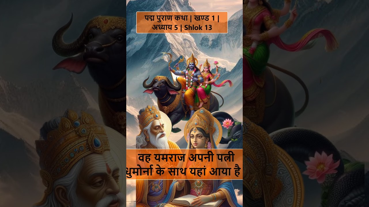 वध की देवी धुमोरना - यमराज और माता सती  से क्या रिश्ता था | शिव सती | पद्म पुराण कथा