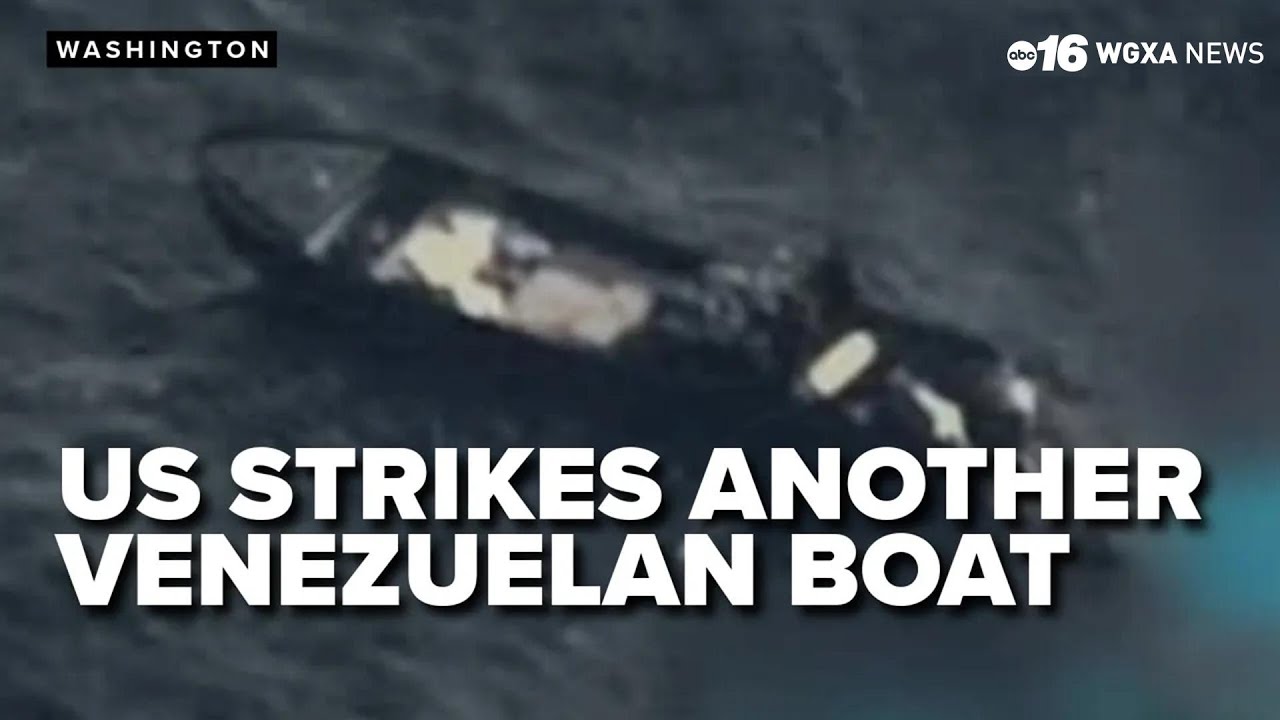 Trump targets Venezuelan drug boat again 3 dead in strike