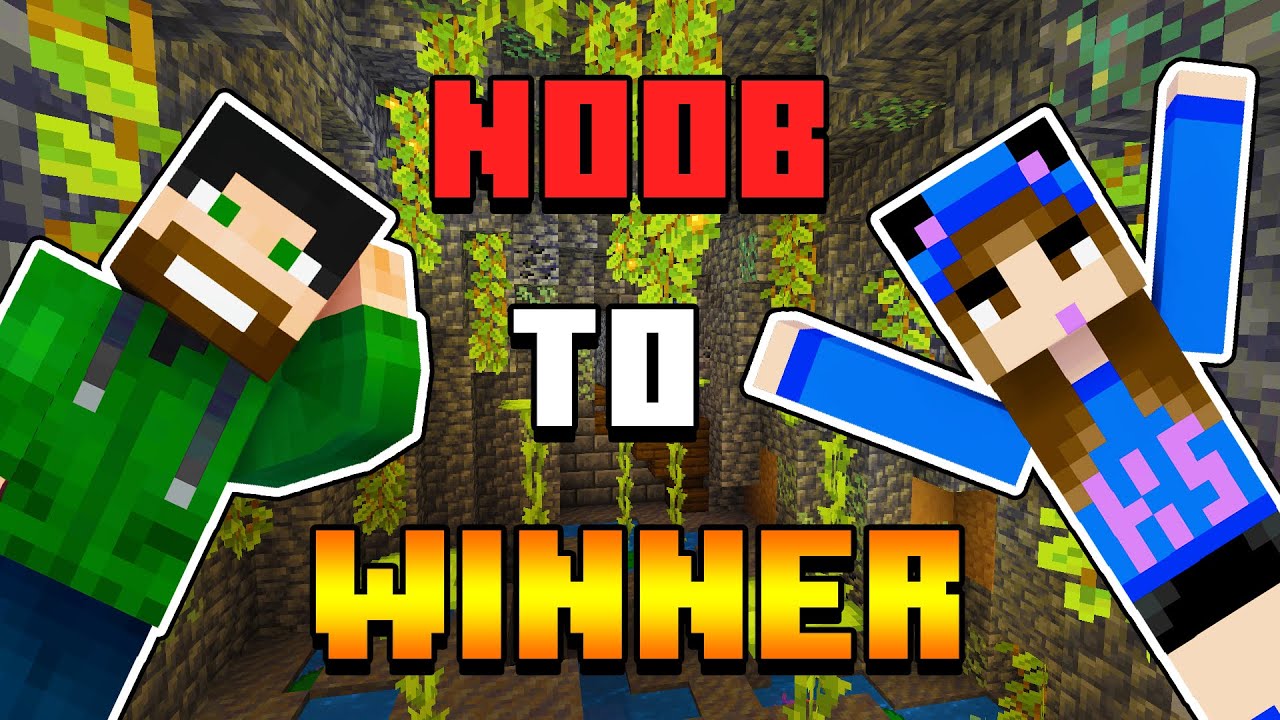 Noob to Winner!  Custom Parkour Map