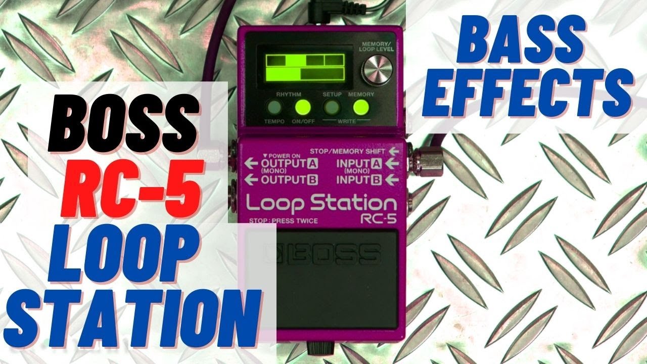 Boss RC-5 Loop Station - Effects Pedal - Bass Specs