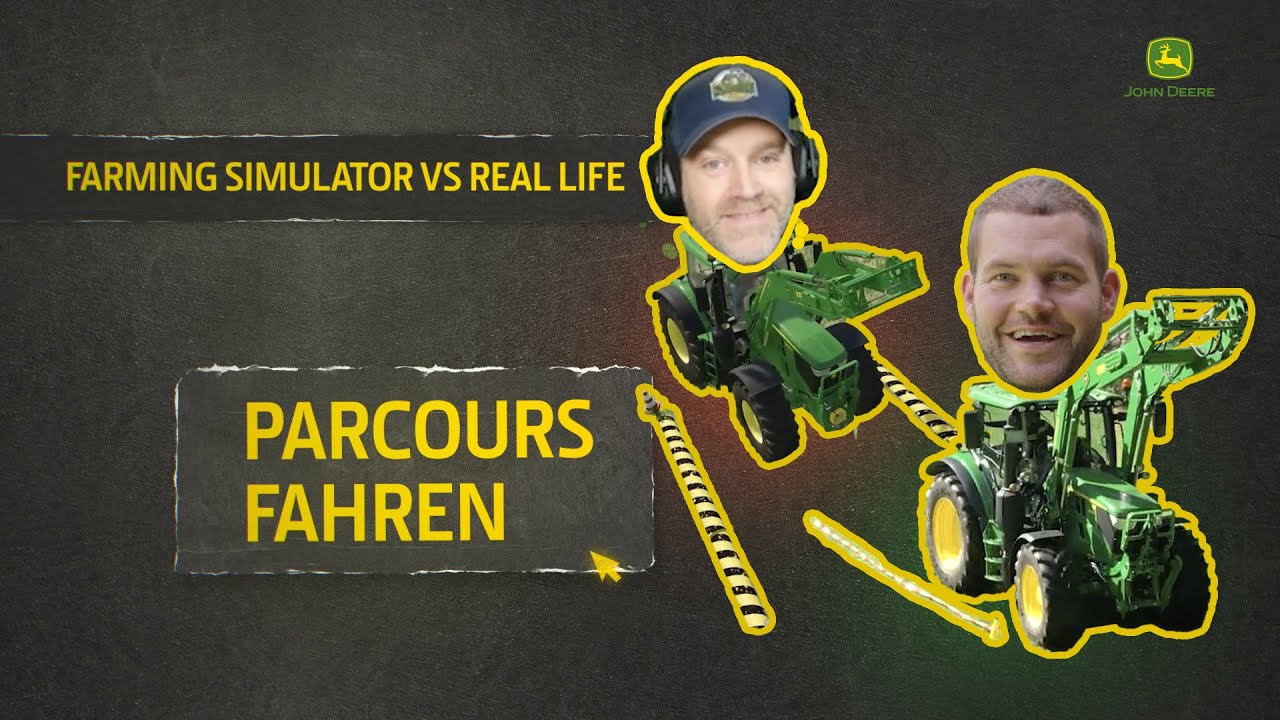Traktor Duell mit @EinfachBauer  und @TheFarmSimGuy  - Farming Simulator vs. real life