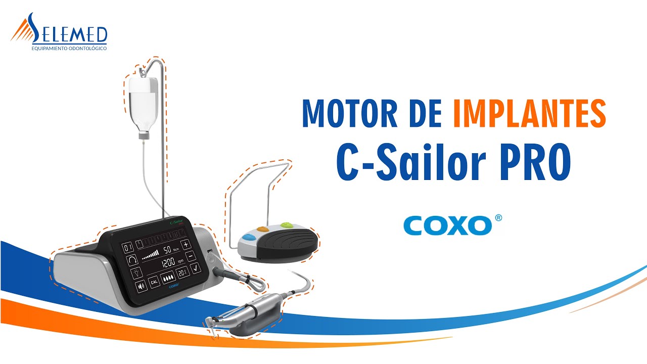 𝗦𝗘𝗟𝗘𝗠𝗘𝗗 | Motor de implantes C-Sailor Pro