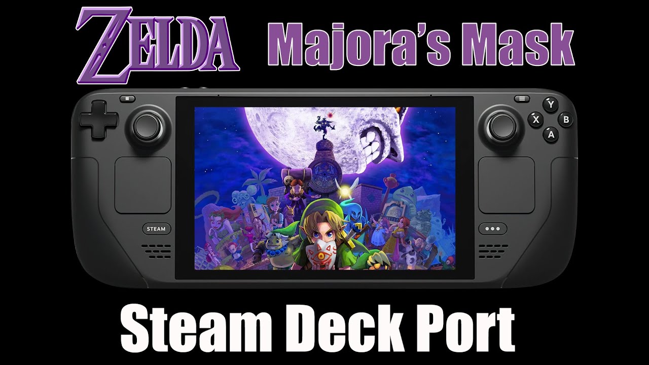 How to Play The Legend of Zelda - Majora’s Mask on the Steam Deck