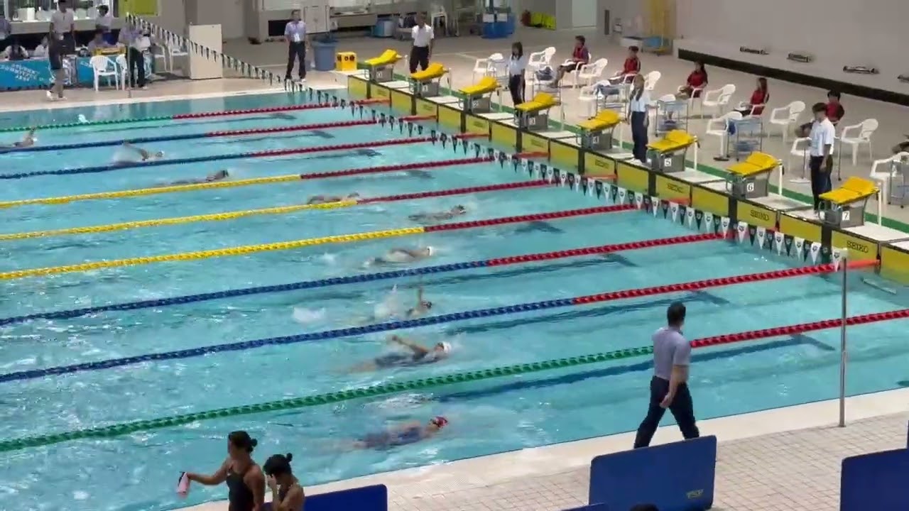 関西学生夏季長水路公認記録会　女子200m個人メドレー　2組タイム決勝 7レーン 山城