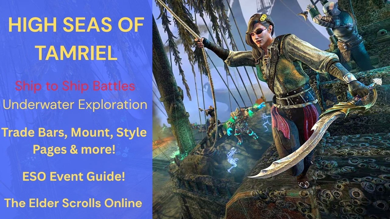 How the High Seas of Tamriel Event Works in ESO Update 51 in under 3 Mins