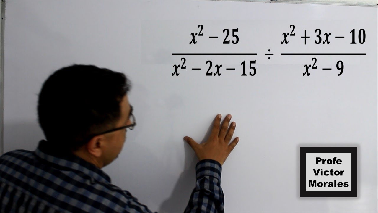 División de Fracciones Algebraicas. Ejercicio 1