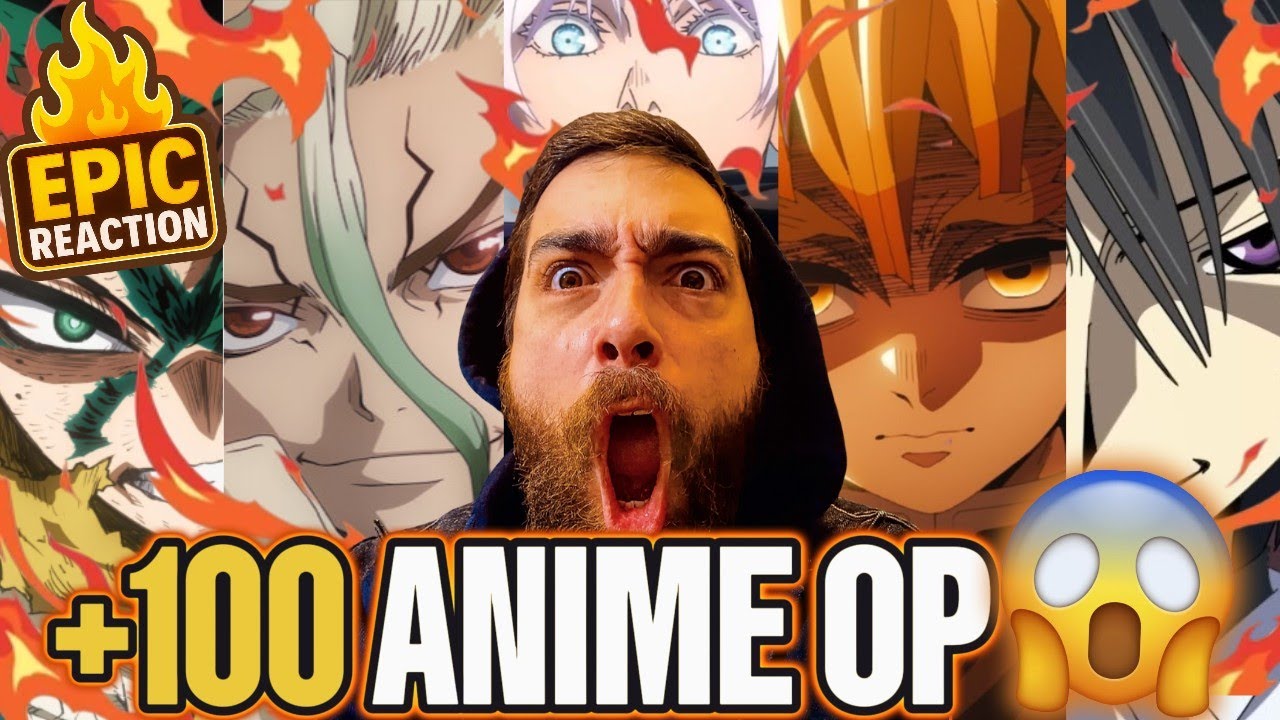 METAL FAN Reacts MOST LEGENDARY Anime Openings for the FIRST Time
