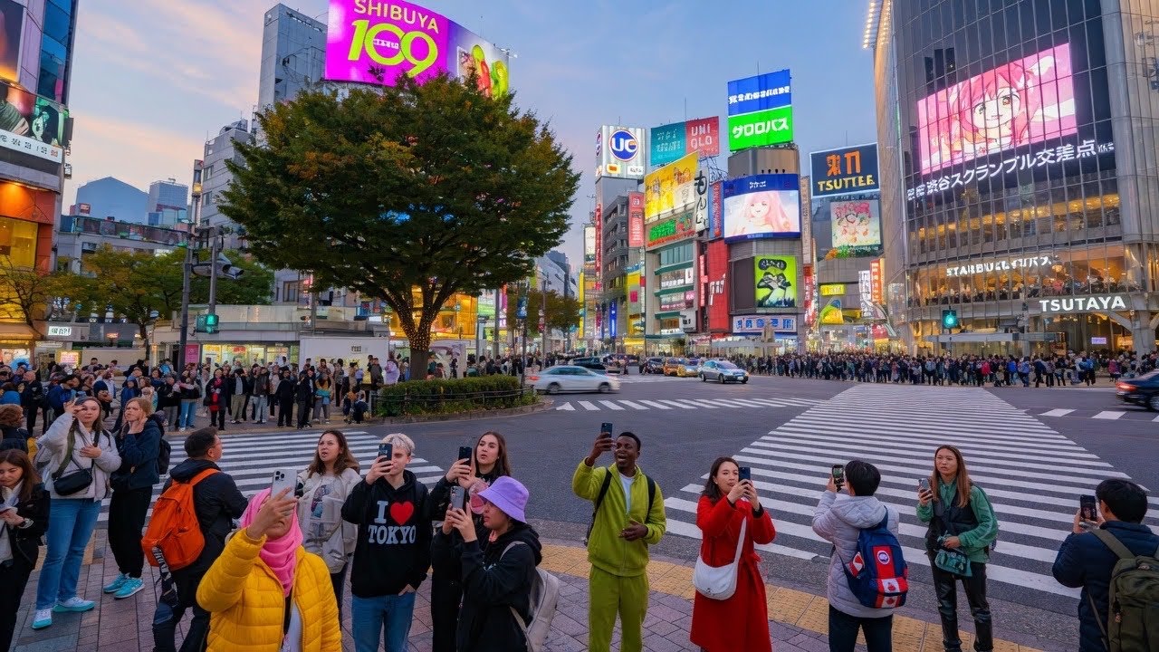 2026/April 🌸After passing through the Shibuya Scramble Crossing...