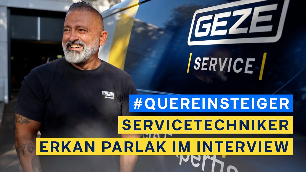 #Karriere und #Weiterbildung | Interview mit einem #Servicetechniker bei GEZE Service
