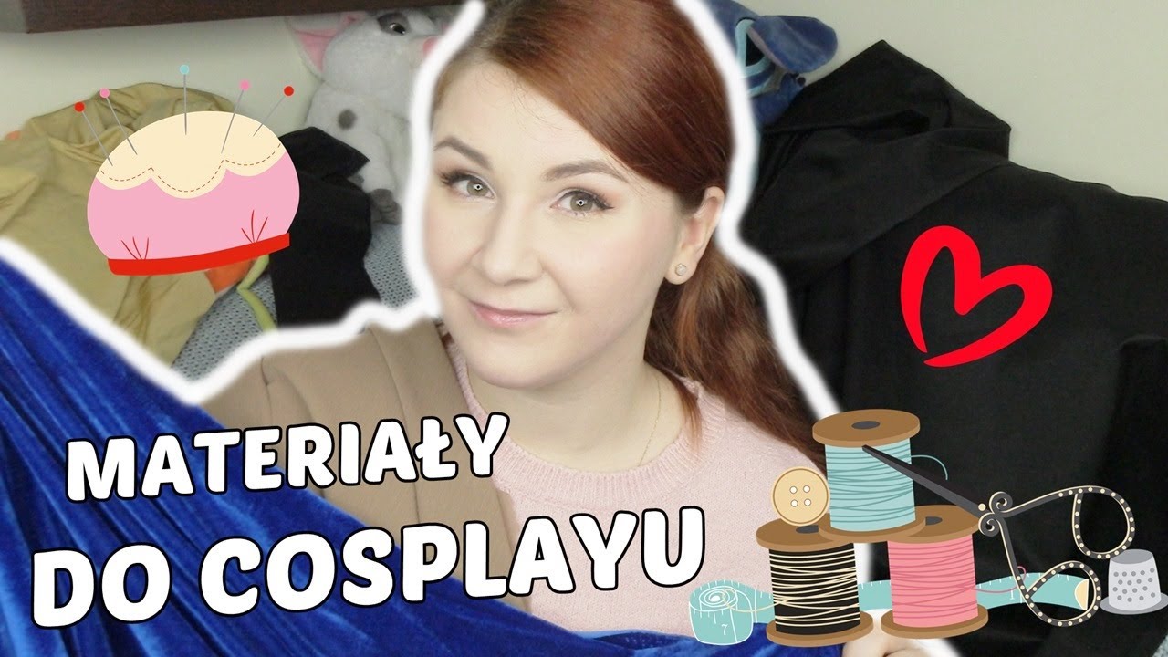 5 najlepszych materiałów do szycia cosplayu ! ✂️🧵 My favourite fabrics for cosplay 👘