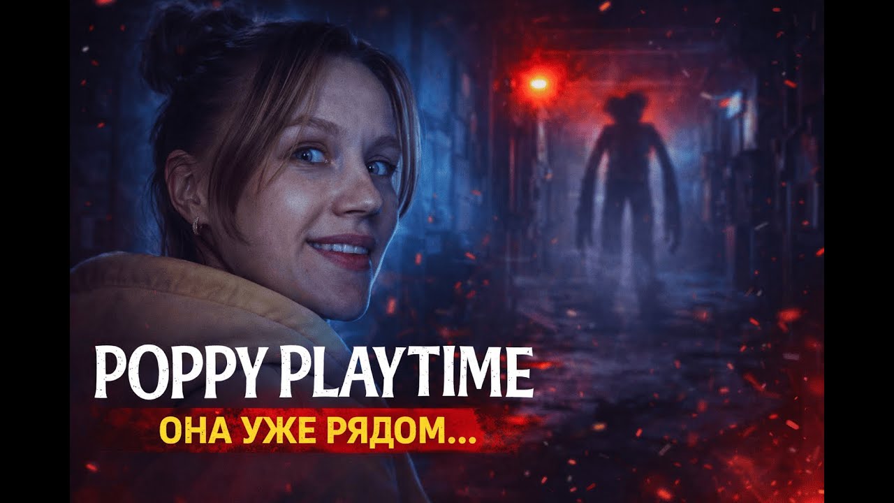 POPPY PLAYTIME — ОНА СМОТРИТ ИЗ ТЕМНОТЫ 😨