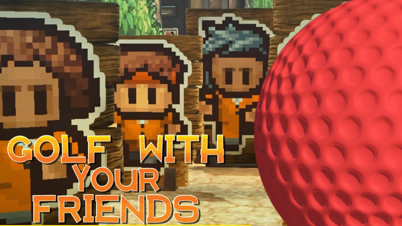 КАРТА ESCAPIST :O | Геймплей Golf With Your Friends, часть 97