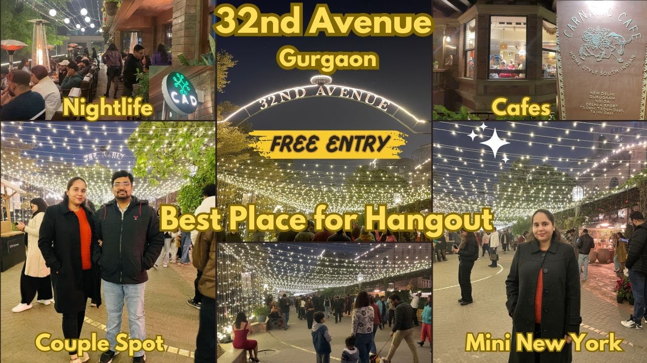 32nd Avenue Gurgaon | 32nd Avenue Gurgaon Restaurants | 32nd Avenue | 32nd avenue Gurugram |