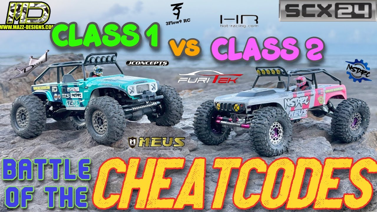 Crawl: SCX24 Comp Class 1 vs Class 2 — чит-коды для битвы за Мазз | MEUS Furitek JConcepts NSDRC