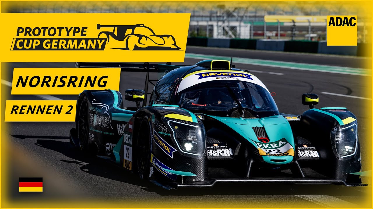 Rennen 2 vom Norisring LIVE ⚡ | Prototype Cup Germany 2025