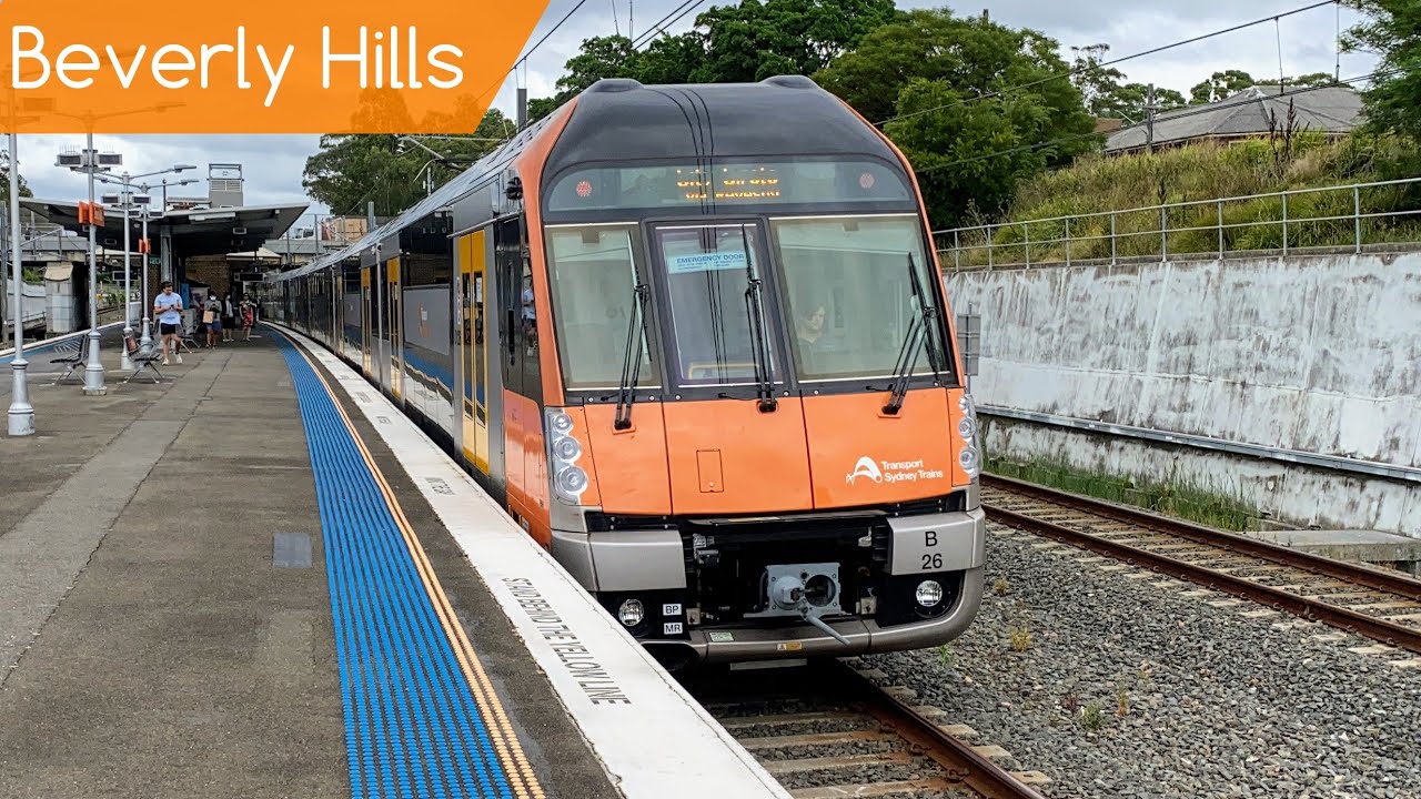 Sydney Trains Vlog 1802: Beverly Hills Trainspotting