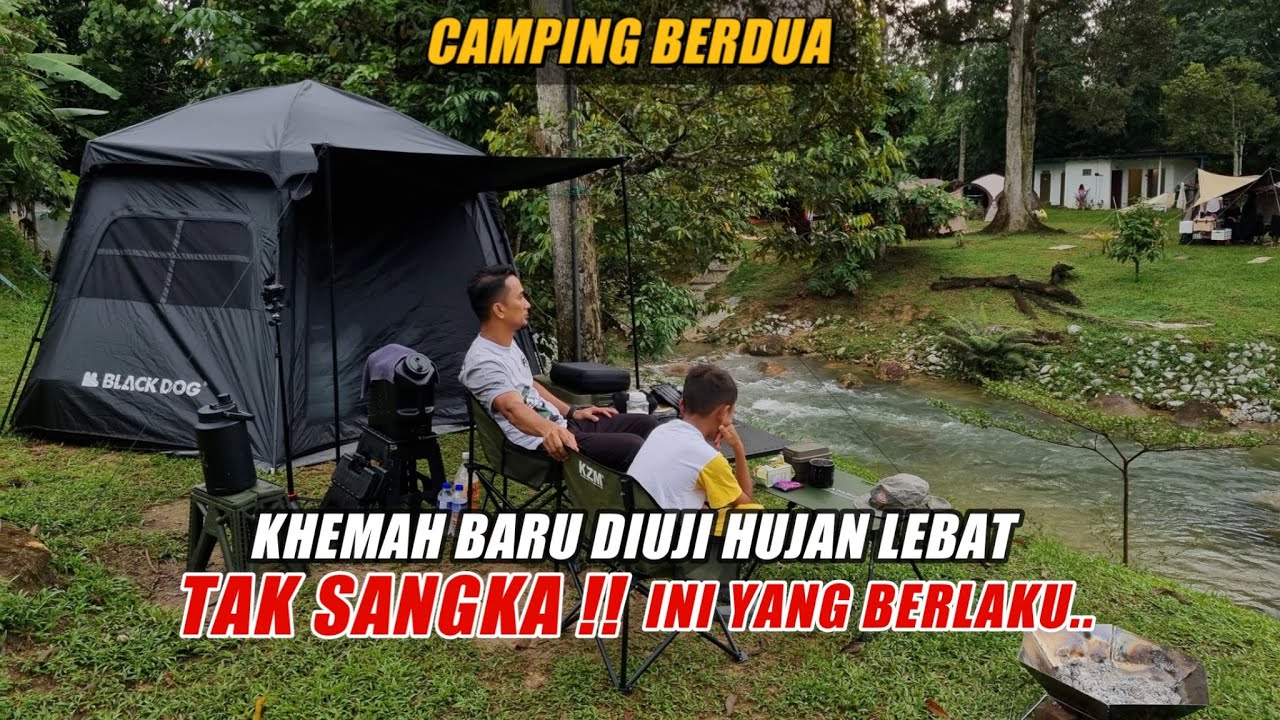 BERSUSAH PAYAH CAMPING DI TEMPAT CANTIK | WADI SUNGAI INKI | SERONOK HEALING DI SINI TAPI.....???