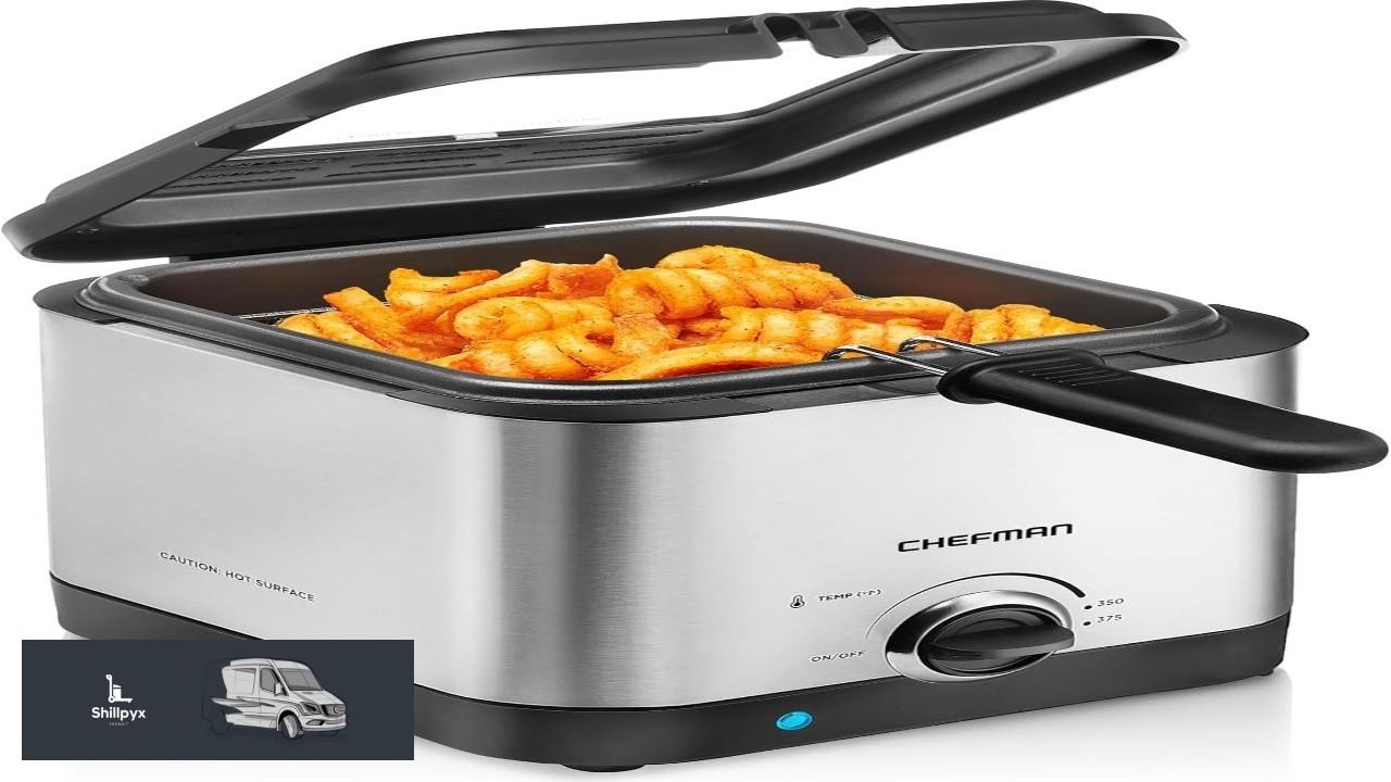 Chefman Fry Guy The Most Compact & Convenient To Deep Fry Comfort