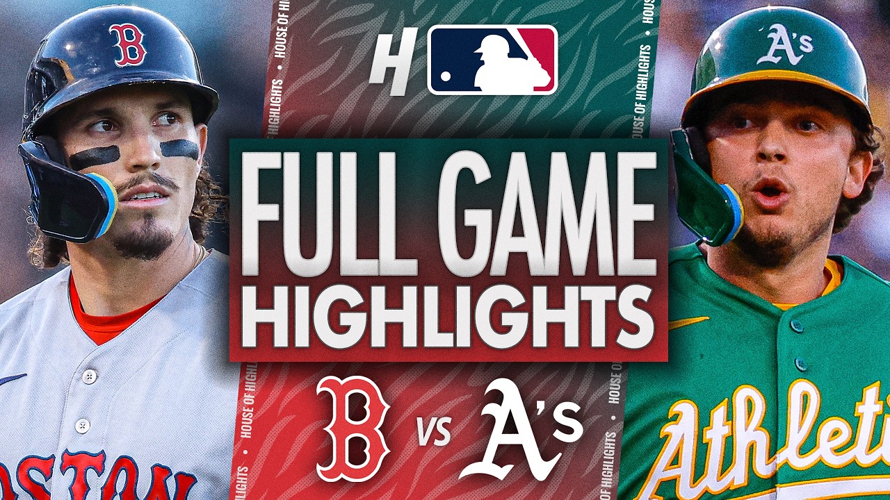 Boston Red Sox против Athletics &mdash; ЛУЧШИЕ МОМЕНТЫ МАТЧА 🔥 28 июля 2026 г. Сезон MLB