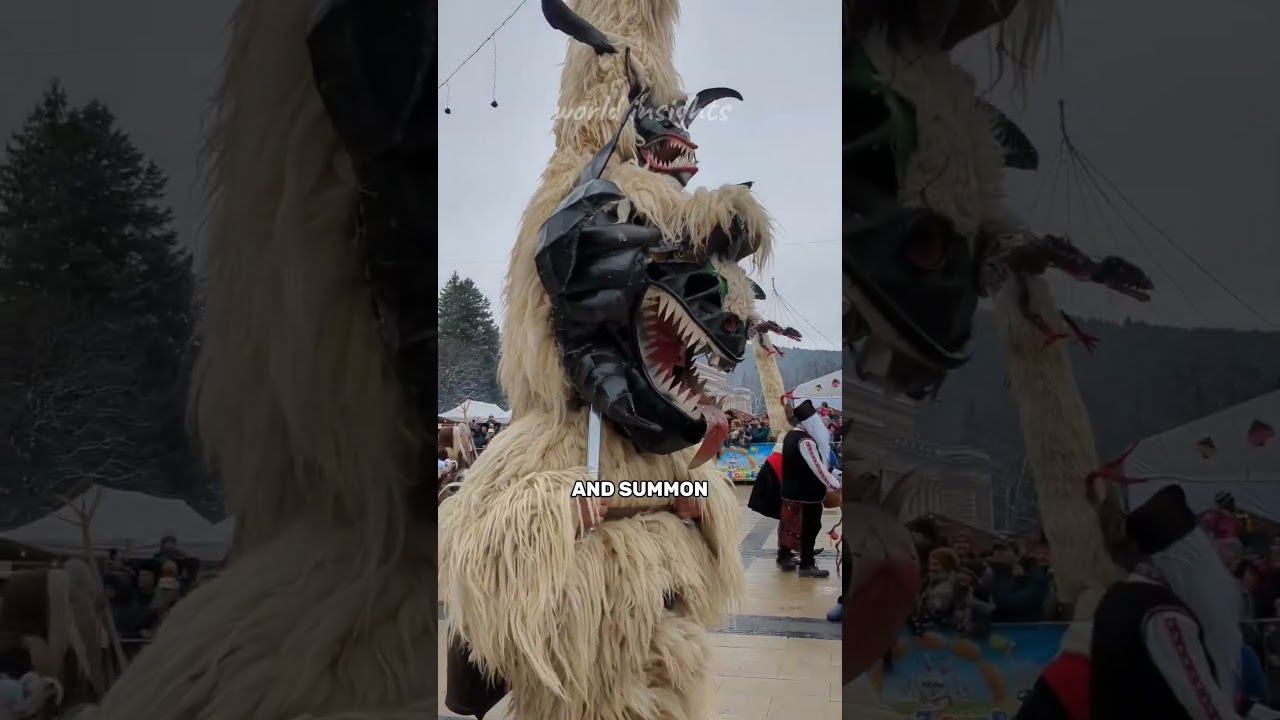 Europe&rsquo;s Scariest Festival! Men in Monster Masks Who &lsquo;Chase Away Evil