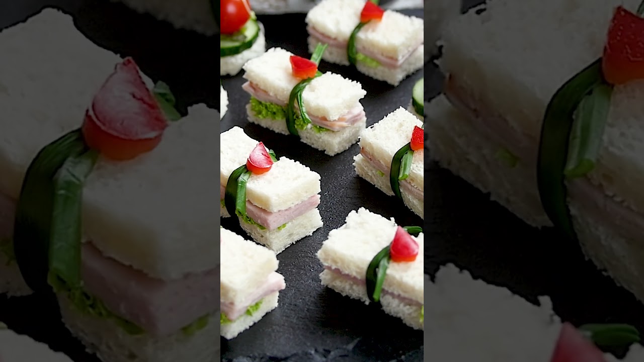 Easy appetizer recipes for parties. Finger food canapes #snack #recipeoftheday #food #recipe