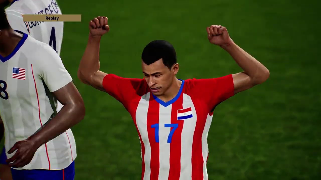 США против Парагвая | Чемпионат мира по футболу FIFA 2026 | Геймплей eFootball в 4K