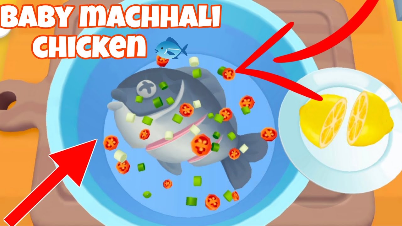 House' Game's baby aur 😶‍🌫️baby machhali chicken 🐟🦪fry chicken cake उनकी एक मजेदार कहानी 😃