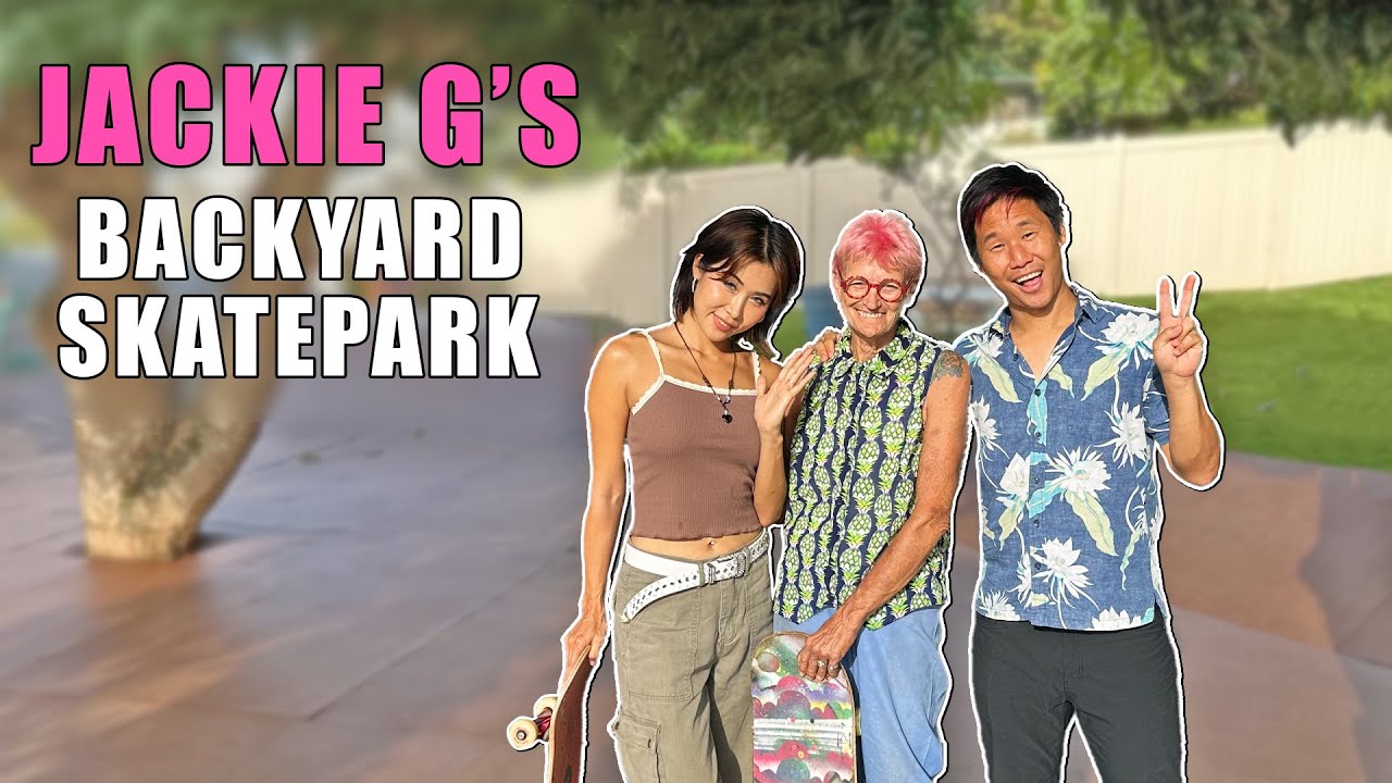 Jackie G’s Amazing Backyard Skatepark